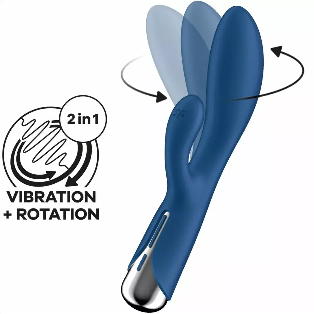 Вибратор Satisfyer Spinning Rabbit 1 Photo 6