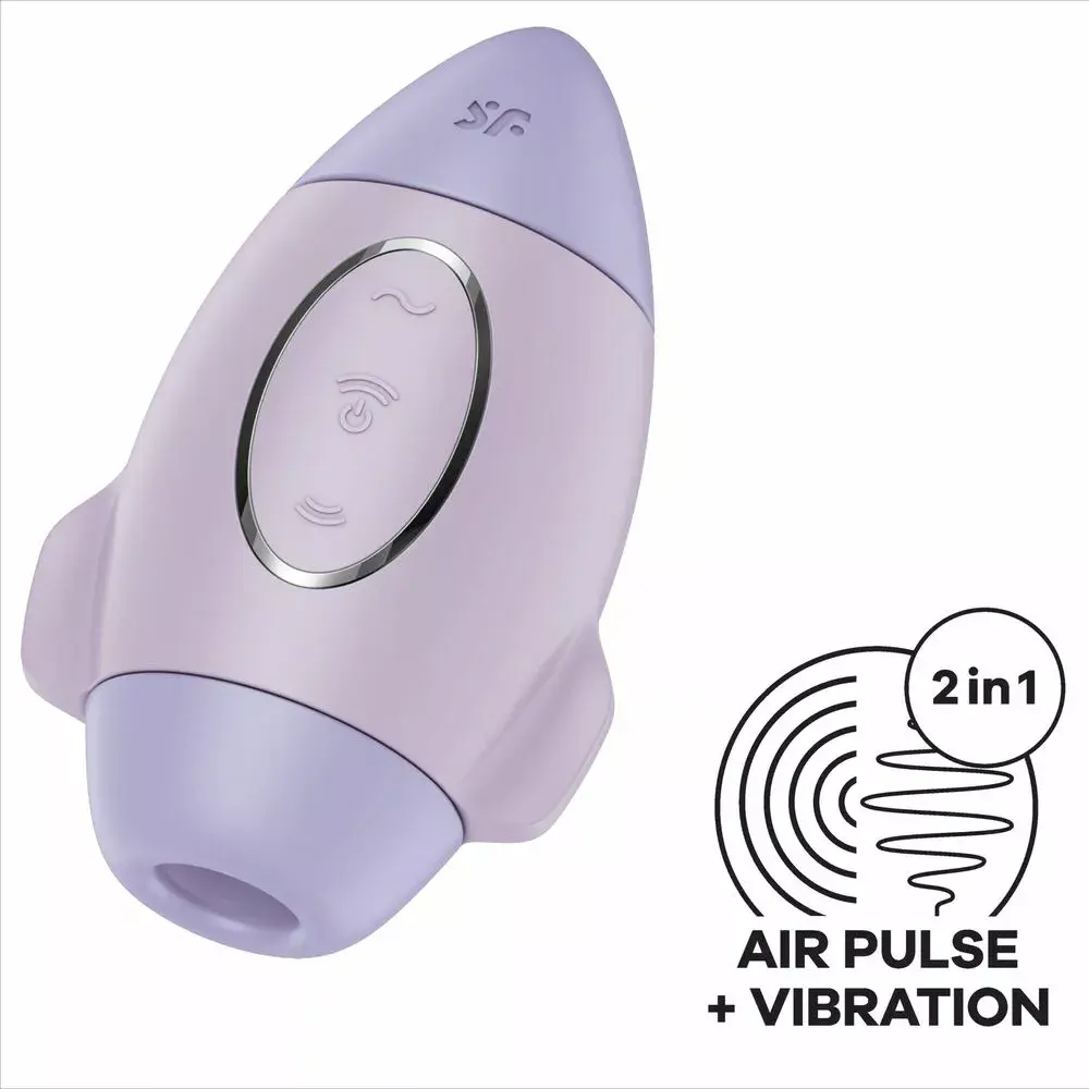 Satisfyer Double Impulse Vibrator Mission Control Lilac Small Photo 4