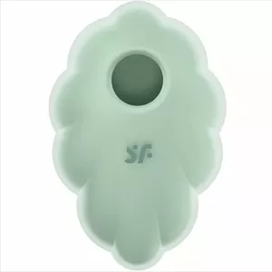 Vibrator Satisfyer CLOUD DANCER GREEN D-237589 — air pulse, waterproof, rechargeable