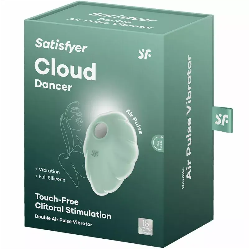 Vibrator Satisfyer CLOUD DANCER GREEN D-237589 Photo 5