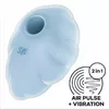 Satisfyer Cloud Dancer Blue Air-Pulse Vibrator Photo 3