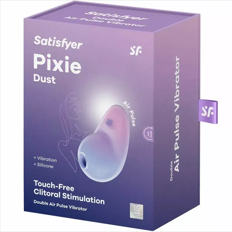 Satisfyer Pixie Dust Lilac air pulse stimulator Photo 5