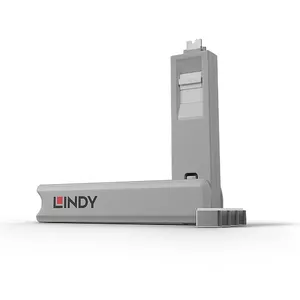 Port blocker Lindy USB Type C Port Blocker Key Pack of 4 White