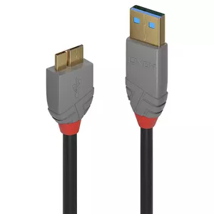 USB Cable Lindy 3m USB 3.2 Type A to Micro-B