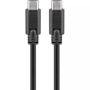 USB Cable Wentronic 66509 USB 3.2 Gen 1 3m USB C Black