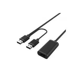 USB Cable Hypertec 149221-HY USB 2.0 20m USB A 2x USB A Black