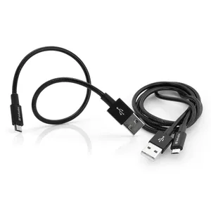 USB cable Verbatim 48875 USB 3.2 Gen 1 1m Micro-USB A USB A Black