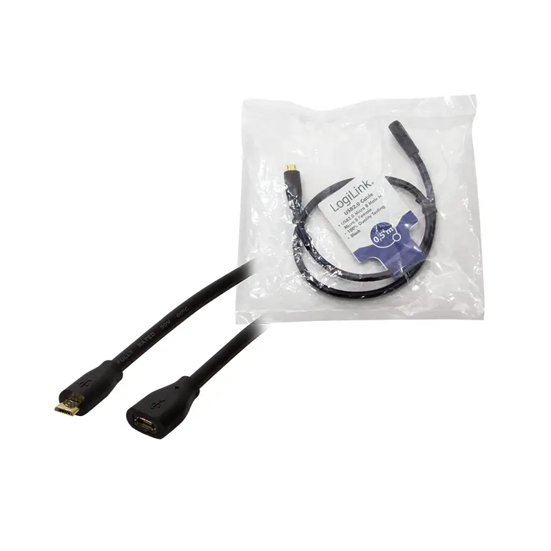 Кабель-удлинитель Micro-USB B LogiLink CU0120 Photo 4
