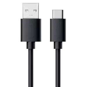 USB Cable RealPower 255650 USB 3.2 Gen 1 0.6m Black