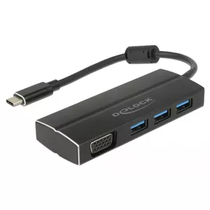 Док-станция для ноутбука DeLOCK 63932 USB 3.2 Gen 1 Type-C черная