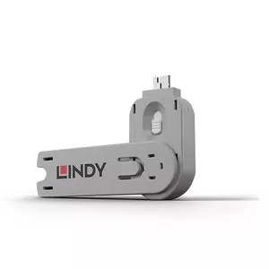 Port blocker key Lindy USB Type A Port Blocker Key White