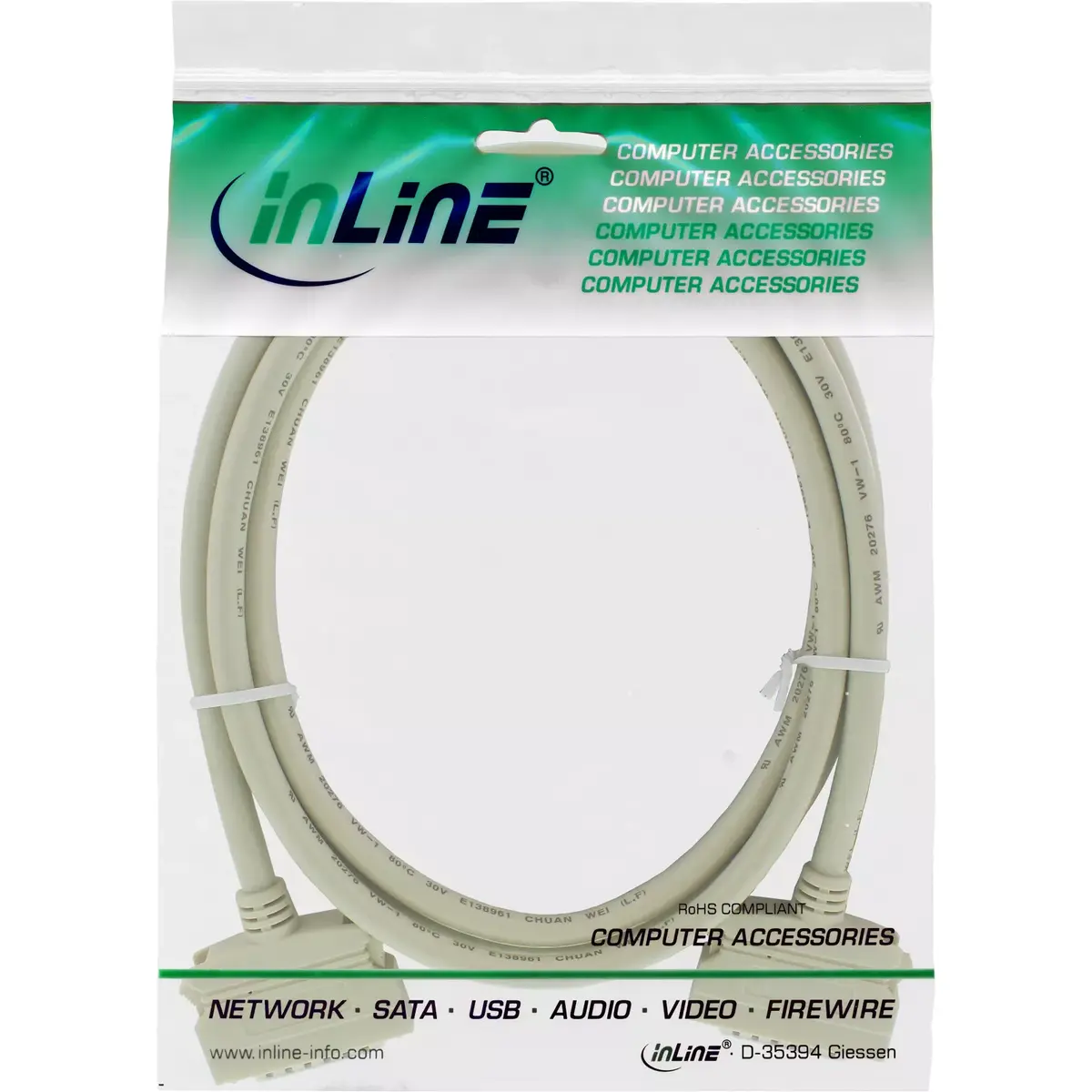 InLine SCSI II Cable 15514 Photo 2