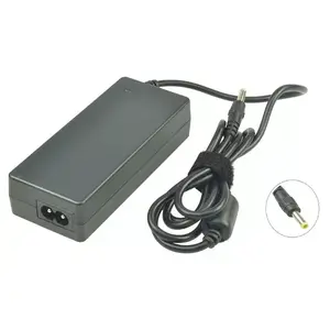 Barošanas adapteris 2-Power 19V 2.37A 45W ar strāvas kabeli, ieeja 110–240V, iekštelpām, melns