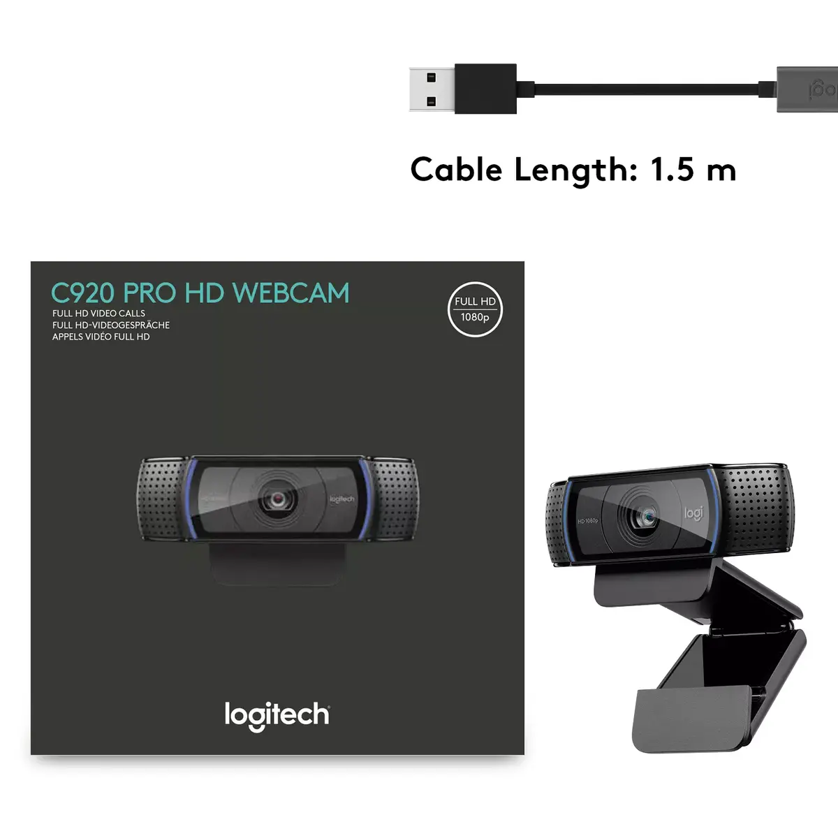 Вебкамера Logitech HD Pro C920 Photo 8