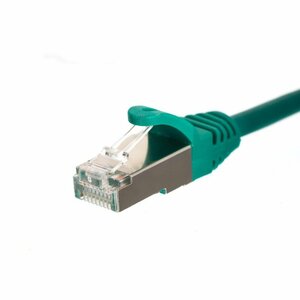 Netrack BZPAT1FG tīkla kabelis Zaļš 1 m Cat5e F/UTP (FTP)