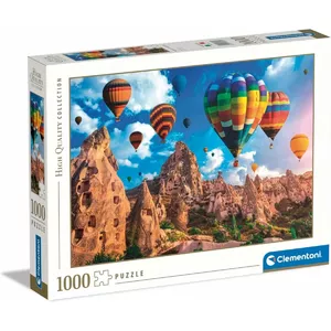 Puzzle 1000-piece jigsaw puzzle Clementoni — High Quality Balloons in Cappadocia