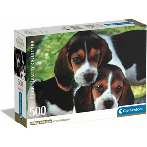 Пазл Clementoni High Quality Collection Close Together 500 элементов — Животные, 490×360 мм