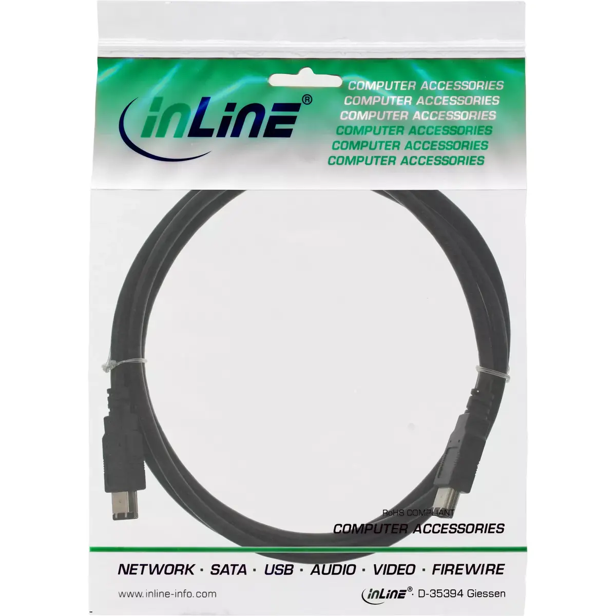 FireWire 400 kabelis InLine 34002 Photo 2