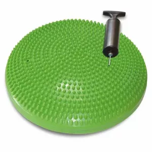 Balance cushion Tunturi 14TUSYO022 — green, Ø330 mm, height 90 mm, max load 120 kg