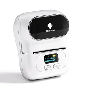 Etiķešu printeris Extralink EX.30583 Mini termoprinteris, balts