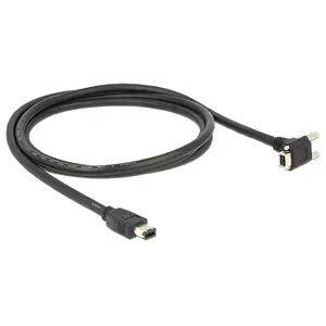 Кабель FireWire DeLOCK 83589 2 м 6-п 9-п Черный