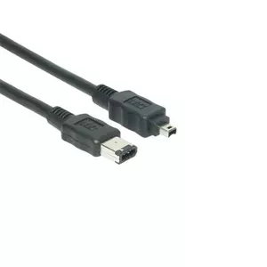 FireWire cable EXSYS EX-K6812 3 m 4-p 6-p Black