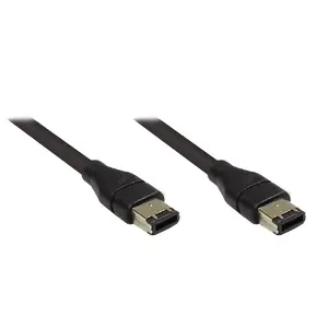 FireWire cable EXSYS EX-K6802 3 m 6-p Black