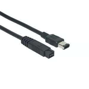 FireWire cable EXSYS EX-K6862 3 m 9-p 6-p Black
