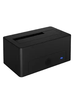 ICY BOX IB-1121-U3 Single Docking Station for 2.5 and 3.5 Inch SATA HDD and SSD with USB 3.2 Gen 1 Type-A Black
