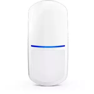 Детектор движения SATEL SLIM-PIR-LUNA — PIR и микроволновый датчик, до 24 м, 90°, белый