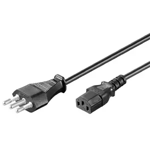 Power cable Microconnect PE100410 1m type L plug C13 coupler