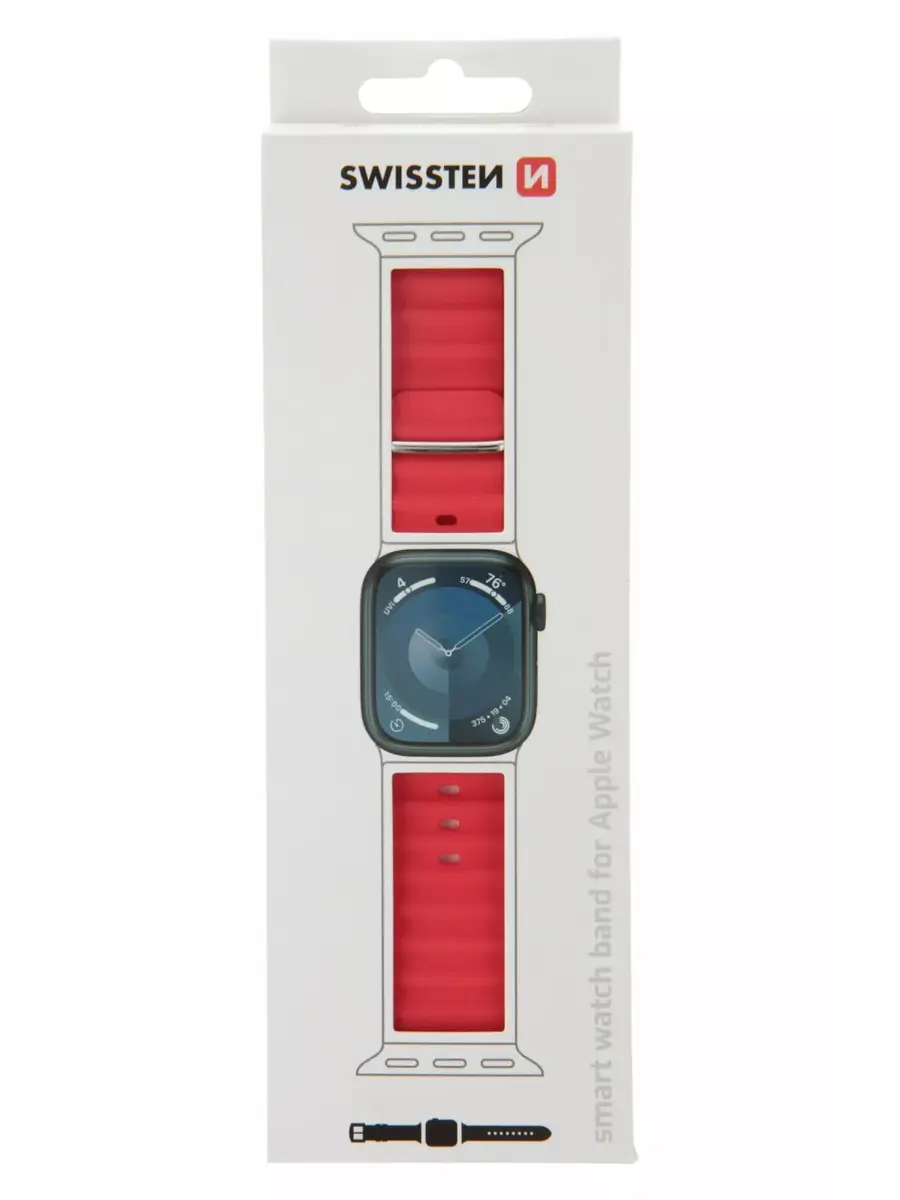 SWISSTEN Silikona siksniņa Marine priekš Apple Watch 42/44/45/49 Photo 3