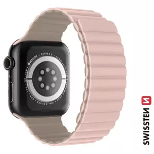 Ремешок SWISSTEN силиконовый магнитный 46000512 для Apple Watch 42/44/45/49 мм
