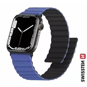 Силиконовый магнитный ремешок SWISSTEN 46000514 для Apple Watch 42/44/45/49 мм