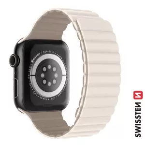 Силиконовый магнитный ремешок SWISSTEN 46000515 для Apple Watch 42/44/45/49 мм