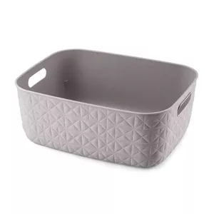 Storage Basket Curver Softex M 12.5L 37.9×29.2×14.3 cm grey-brown