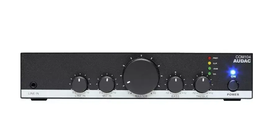 Audac COM104 40W public address amplifier Photo 2