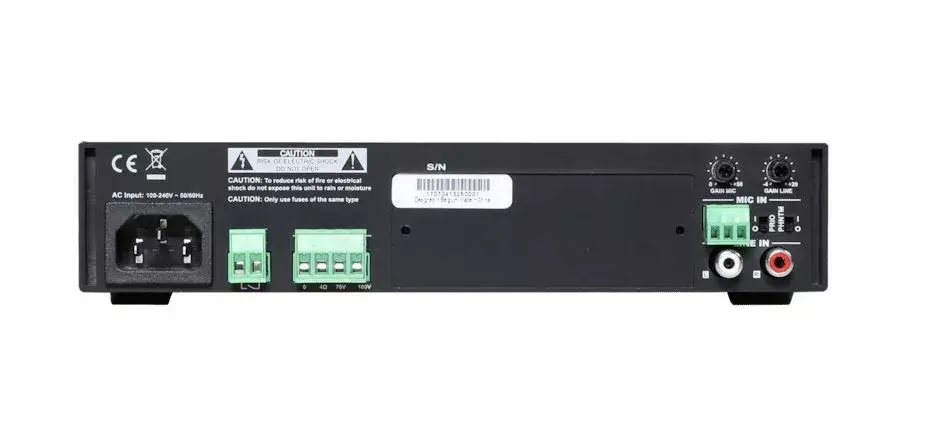 Audac COM104 40W public address amplifier Photo 3