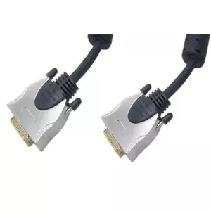 DVI cable ShiverPeaks 77442-SPP 2 m DVI-D Blue