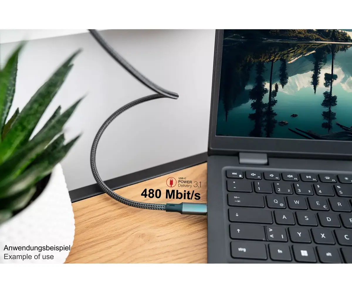 Кабель USB C—USB C Good Connections Alcasa 2240-CCT005A Photo 5