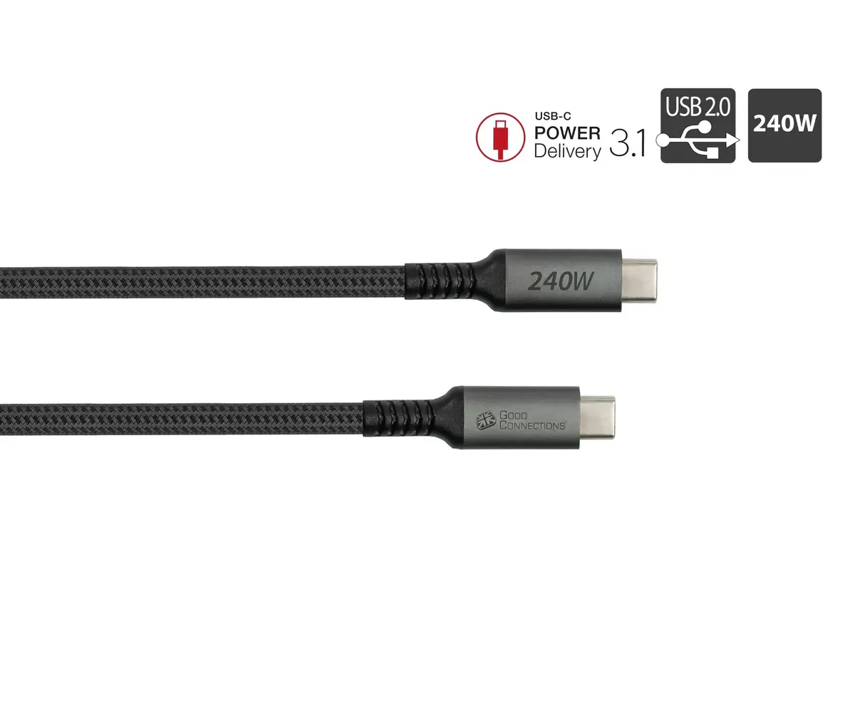 USB kabelis Alcasa 2240-CCT005A Photo 3
