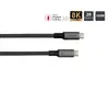 USB Cable Alcasa 1m USB4 Gen 2x2 Photo 3