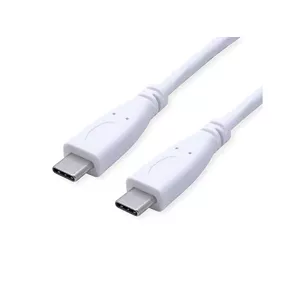 USB Cable VALUE 11.99.9056 USB 3.2 Gen 2 0.5m USB C White