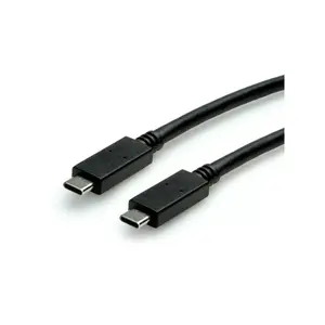 USB Cable ROLINE 11.02.9057 USB 3.2 Gen 2 1m USB C Black