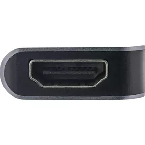 Мультихаб USB-C InLine 7859671 — USB 3.2 Gen1 хост, 2x USB-A, HDMI 4K/30Hz, USB-C PD 87W, серый