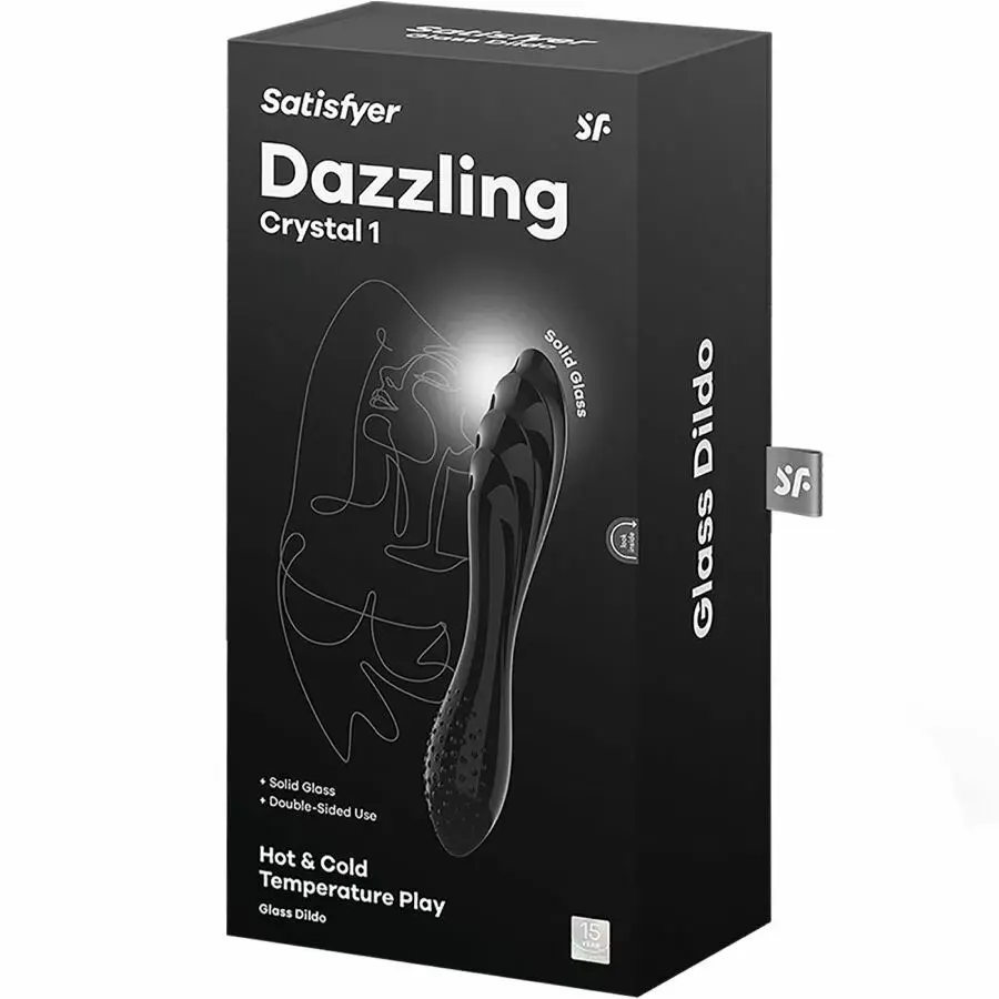 Dildo Satisfyer Dazzling Crystal Black Photo 5