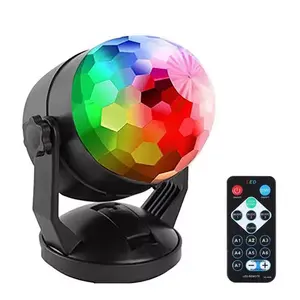 LED disco ball light DENVER LDB-319 — compact LED party light, model 117220200040