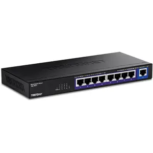 Коммутатор TRENDnet TEG-S591 неуправляемый 8 портов 2.5G Ethernet (100/1000/2500), 60 Gbit/s, MAC 4000, настенный монтаж
