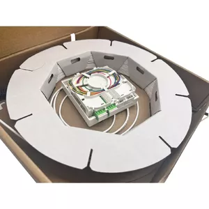 Network Cable Helos FTTH-Anschlussset SC-APC Pre-terminated 2m Black
