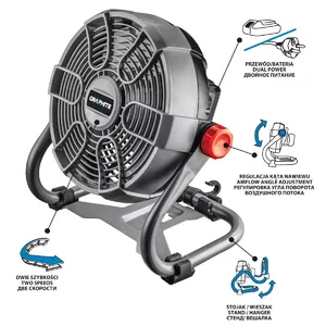 Ventilators Graphite 58G080